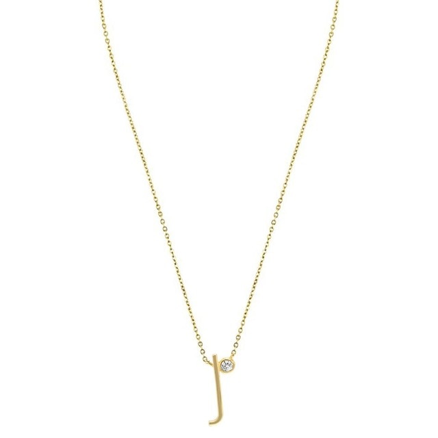 Minimal Initial Necklace 