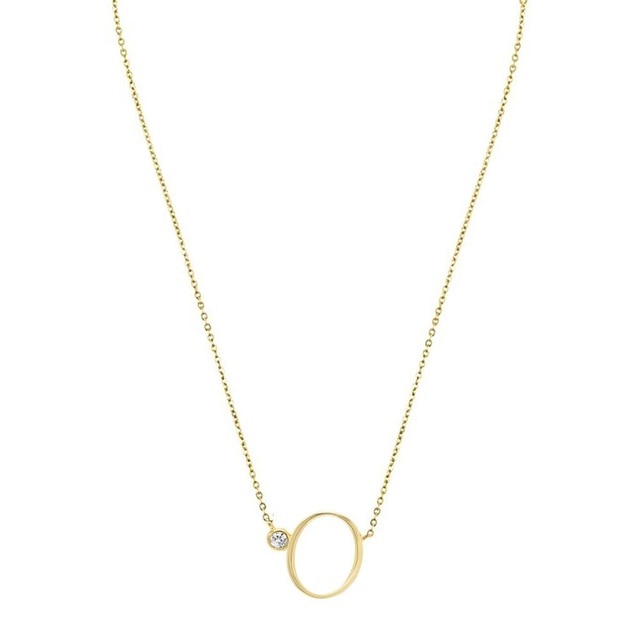 Minimal Initial Necklace 