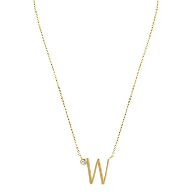 Minimal Initial Necklace 