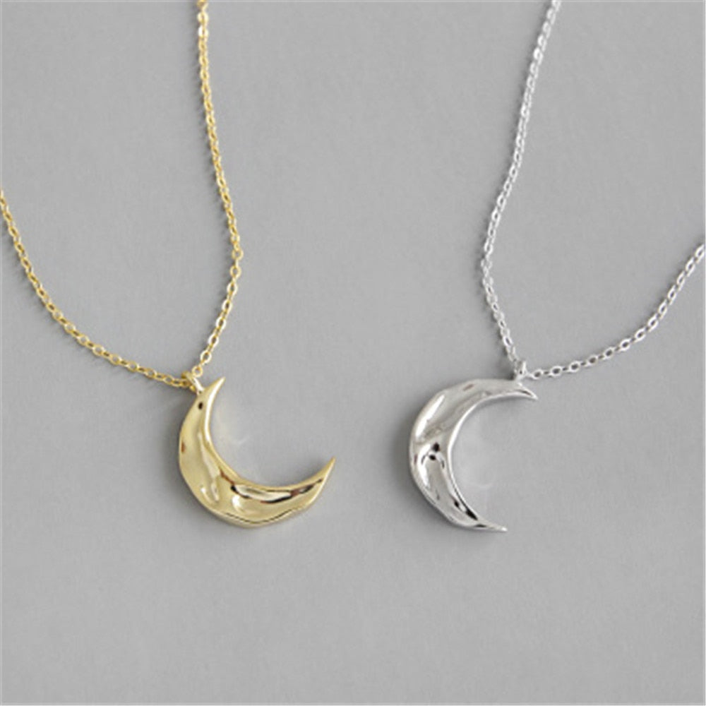 Gold Moony Necklace 