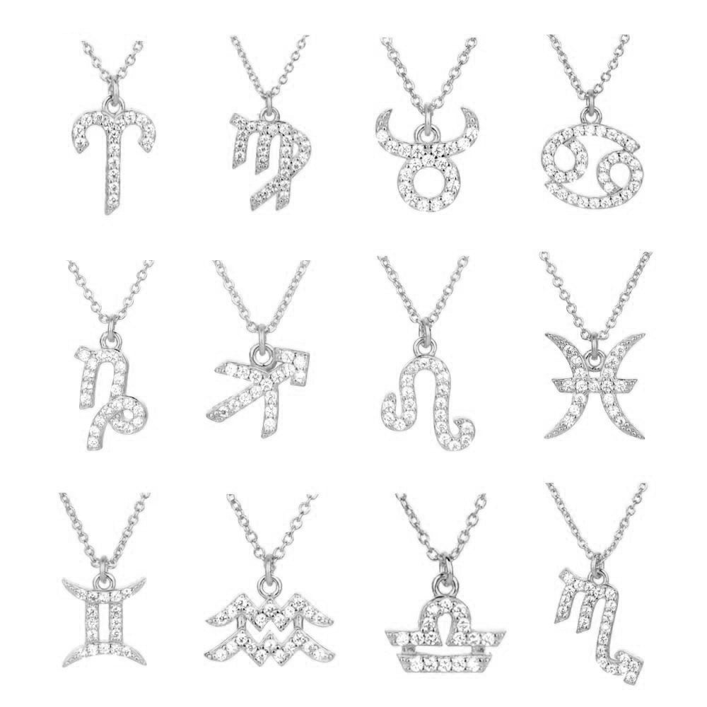 Silver Zodiac Necklace 