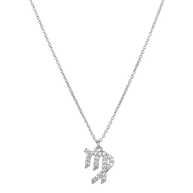 Silver Zodiac Necklace 