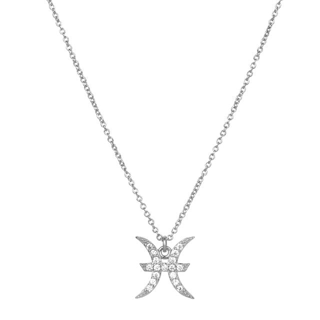 Silver Zodiac Necklace 