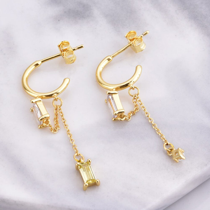 Syx Gold Earrings 