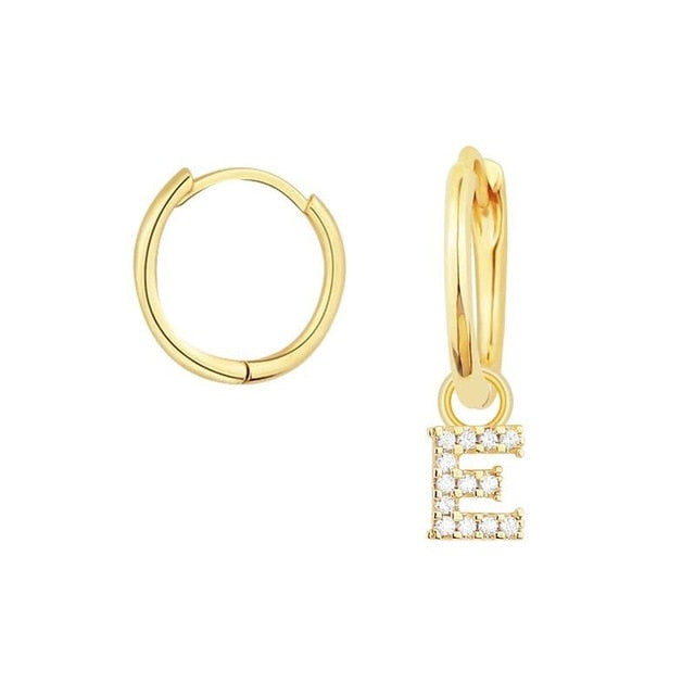 Gold Shiny You Earrings 