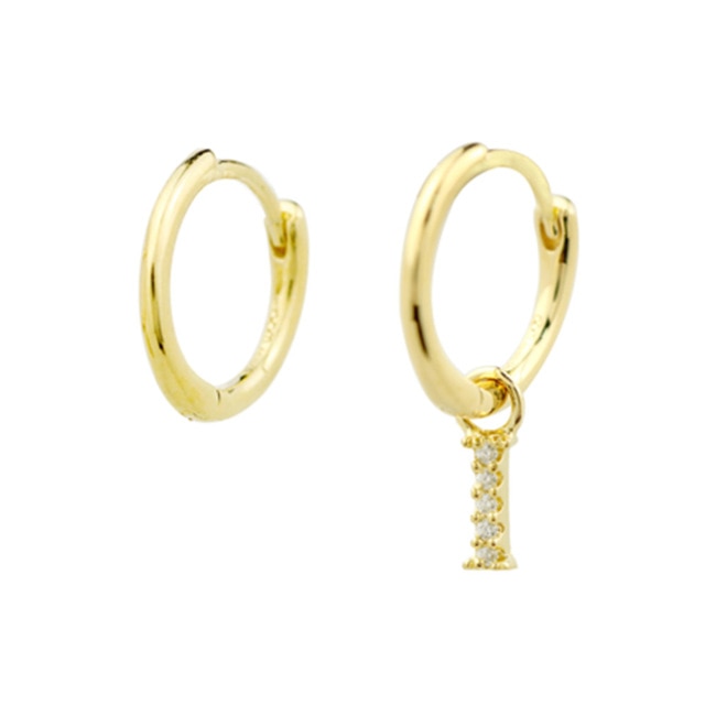 Gold Shiny You Earrings 