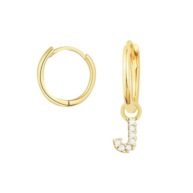 Gold Shiny You Earrings 