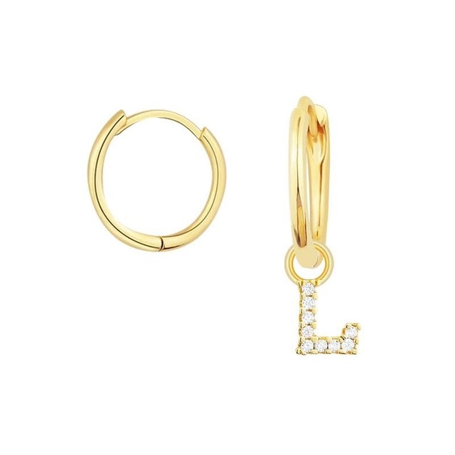 Gold Shiny You Earrings 