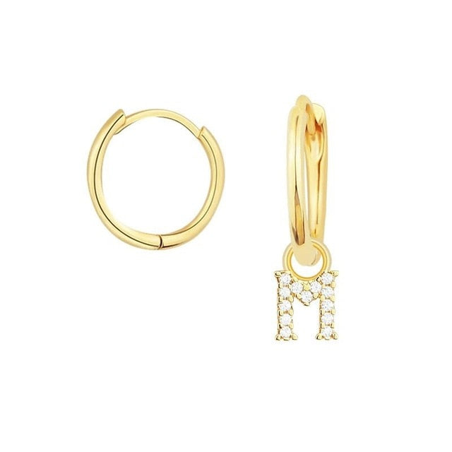 Gold Shiny You Earrings 