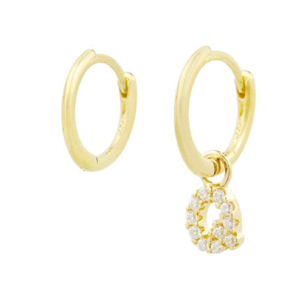 Gold Shiny You Earrings 