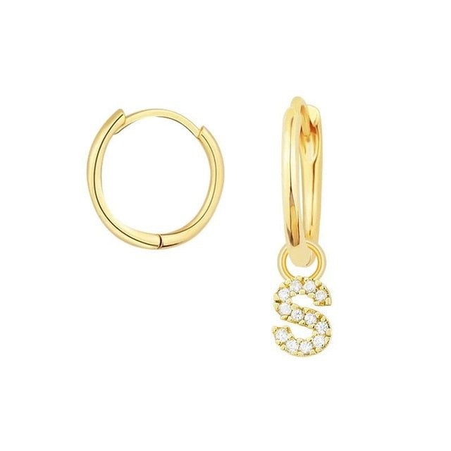 Gold Shiny You Earrings 