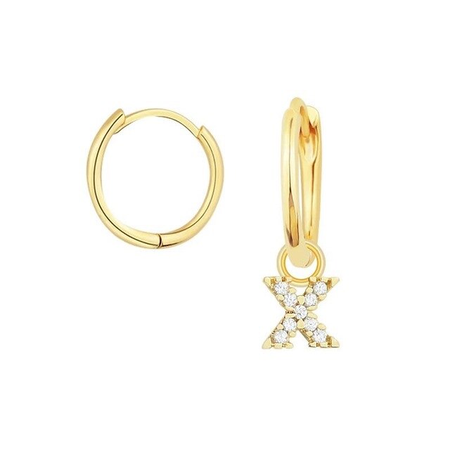 Gold Shiny You Earrings 