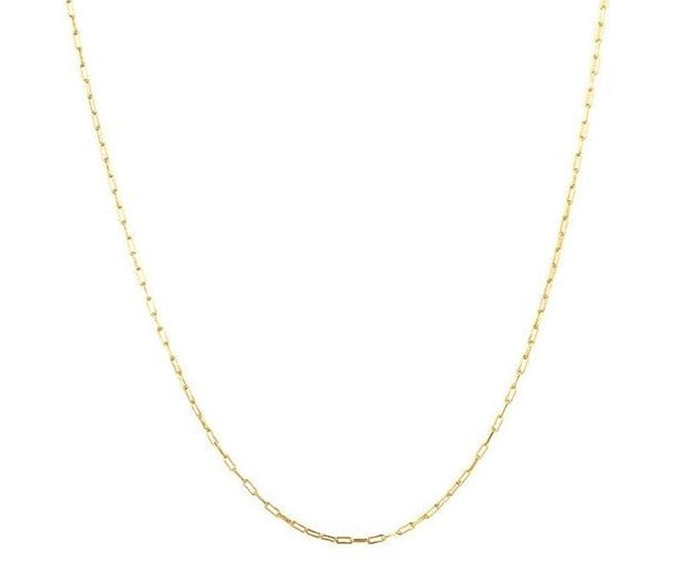 Gold Small Links Necklace 
