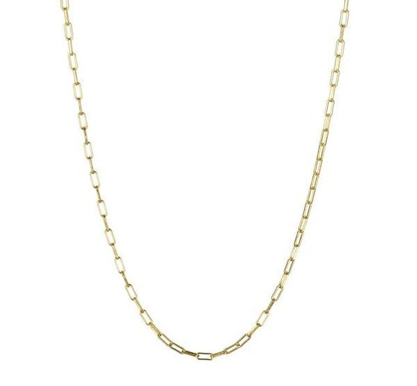 Gold Medium Links Necklace 