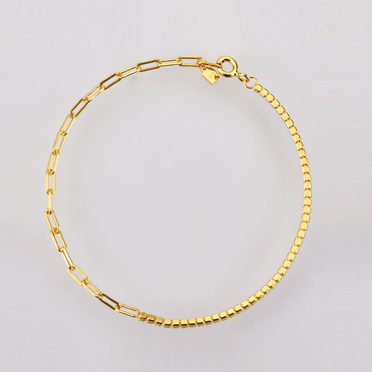 White Luxury Gold Bracelet 