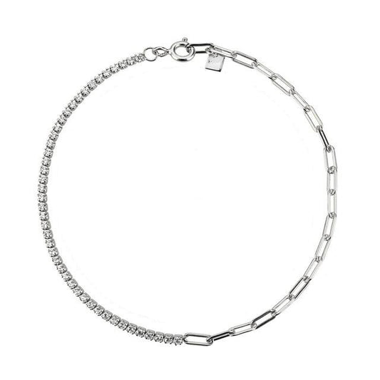 White Luxury Silver Bracelet 