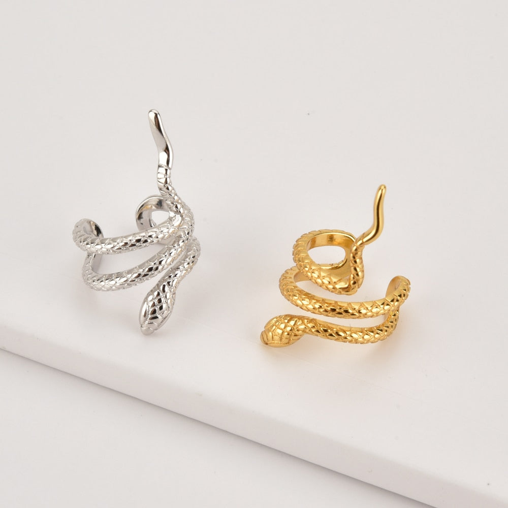 Ear Cuff Cobra Gold 