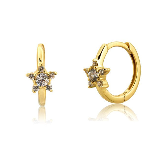 Gold Star Hoops 