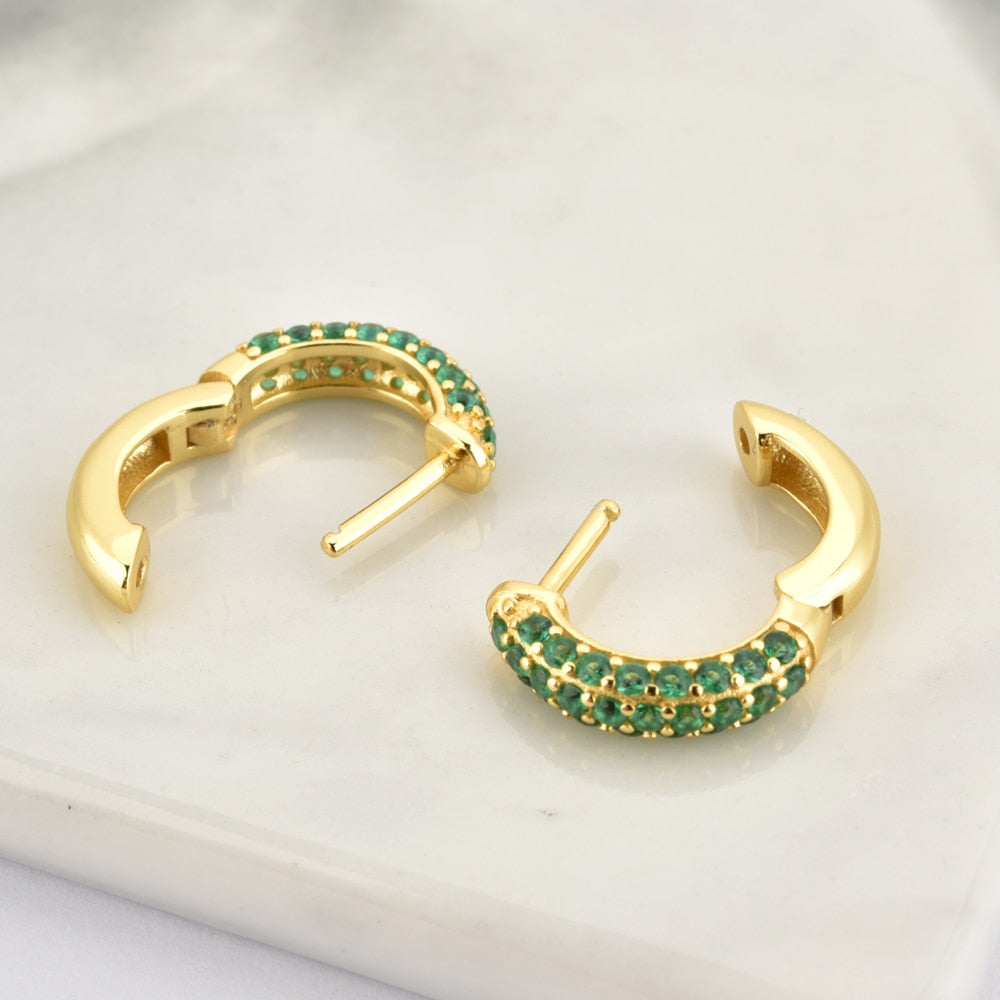 Meiga Green Earrings 