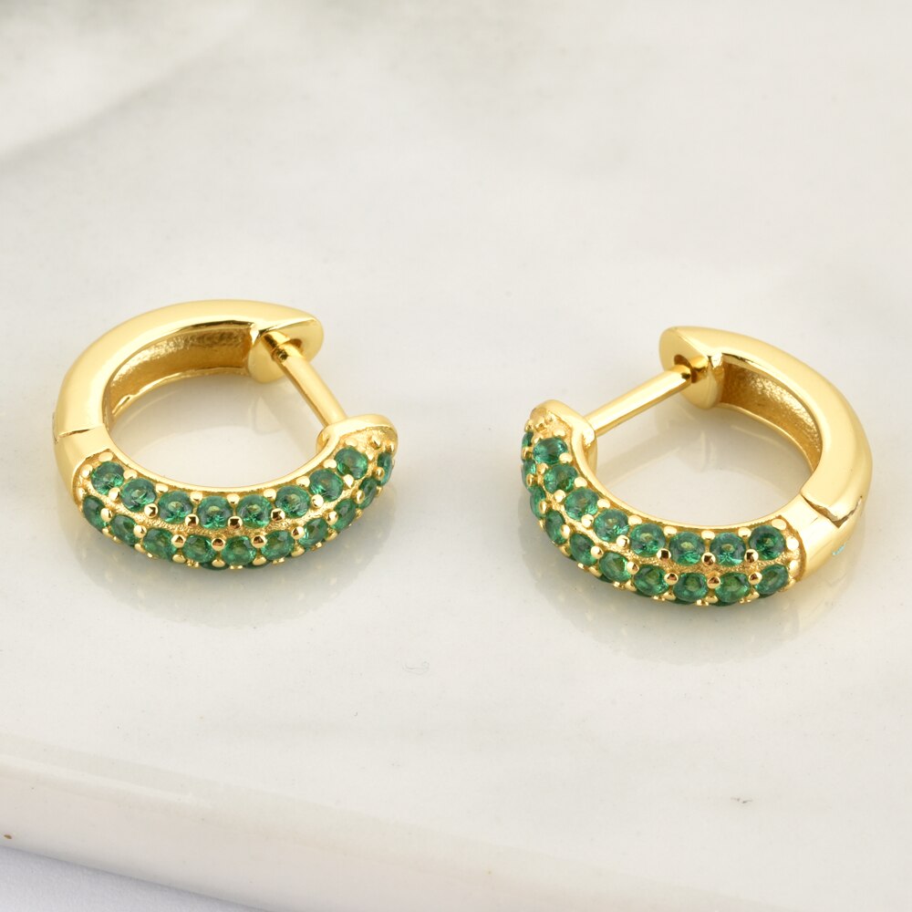 Meiga Green Earrings 