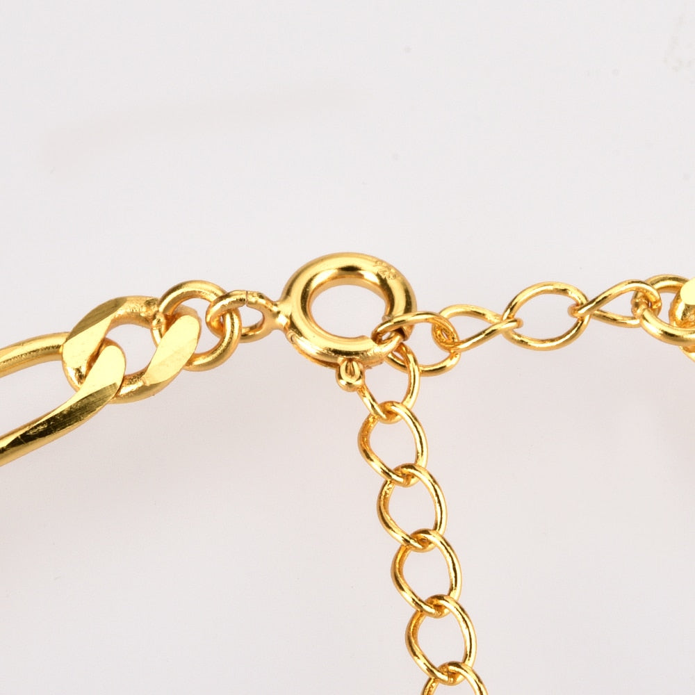 Gold Thick Liens Choker 