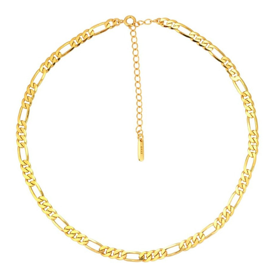 Gold Thick Liens Choker 