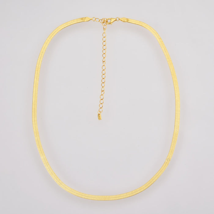 Collar Cadena de Serpiente Oro