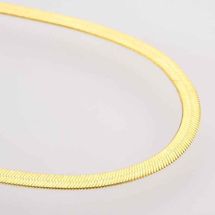 Collar Cadena de Serpiente Oro