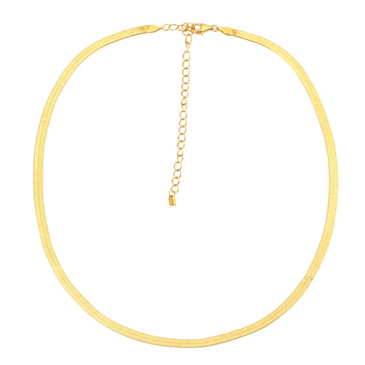 Gold Snake Chain Necklace 