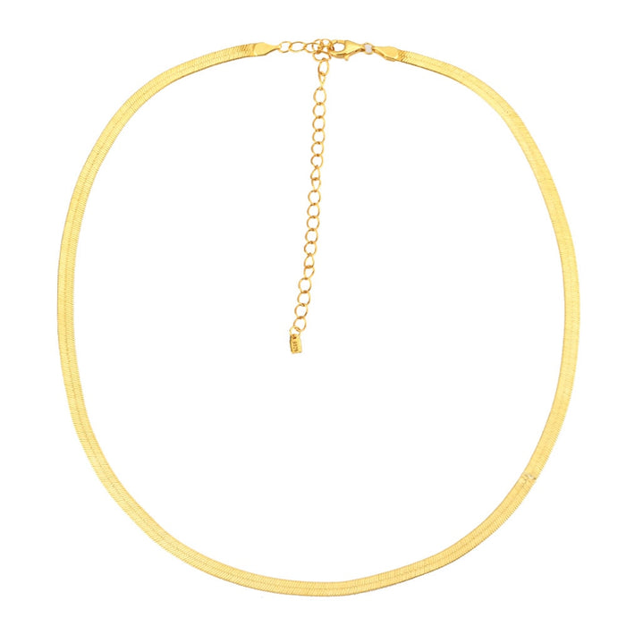 Collar Cadena de Serpiente Oro