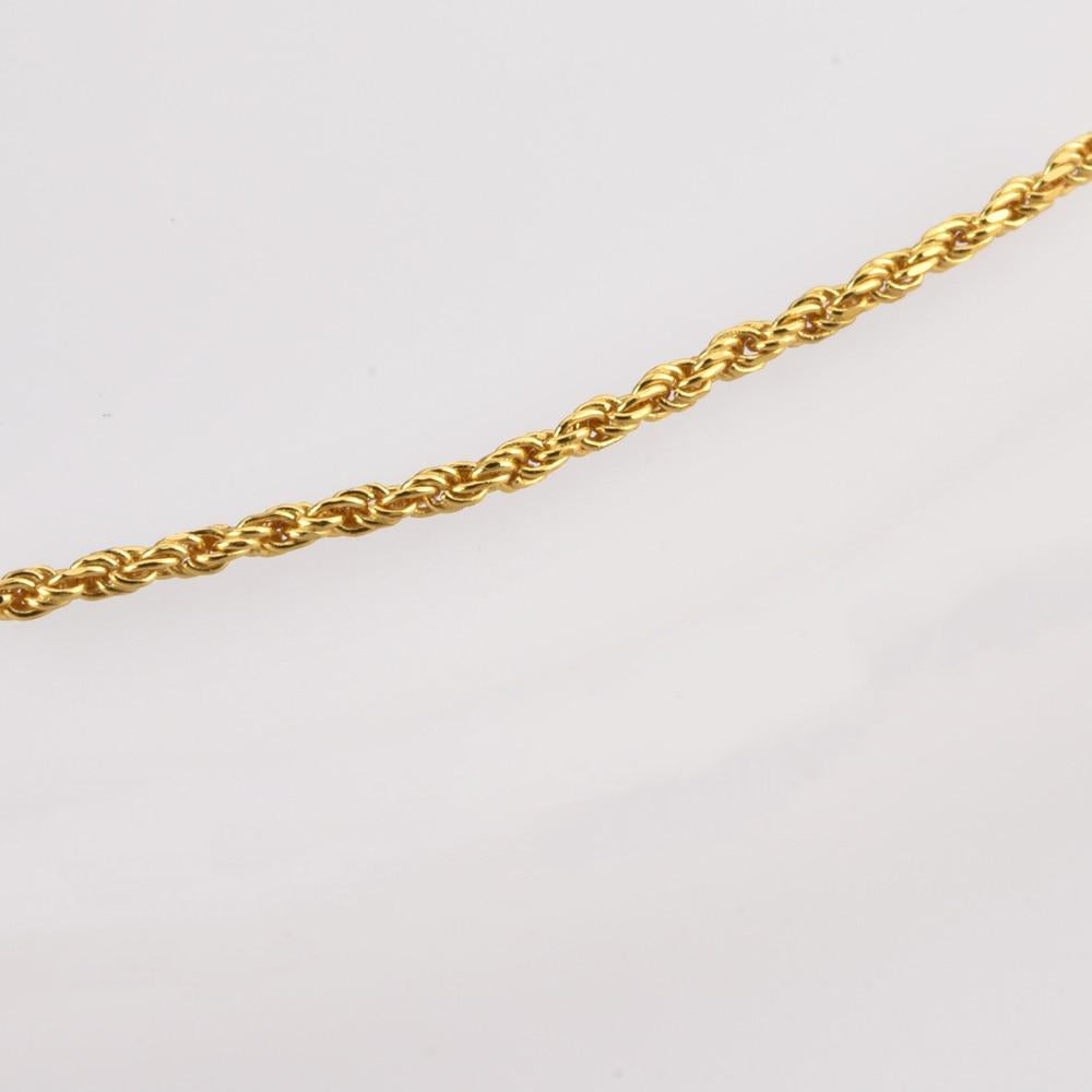 Gold Curly Choker 