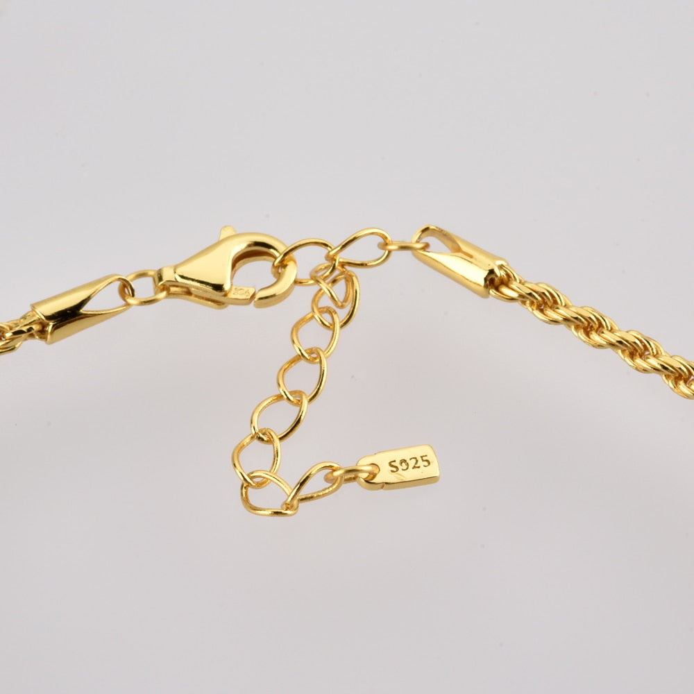 Gold Curly Choker 