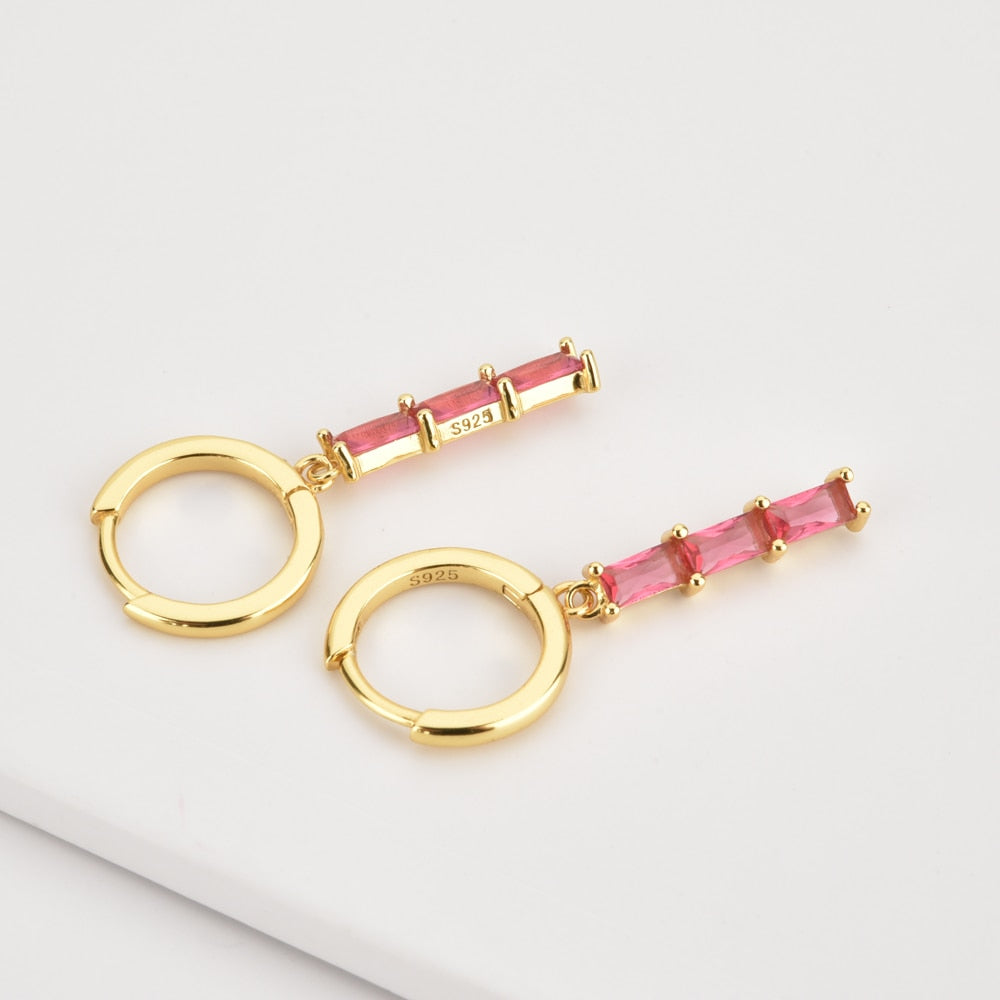 Aros Long Pink Phoebe Oro