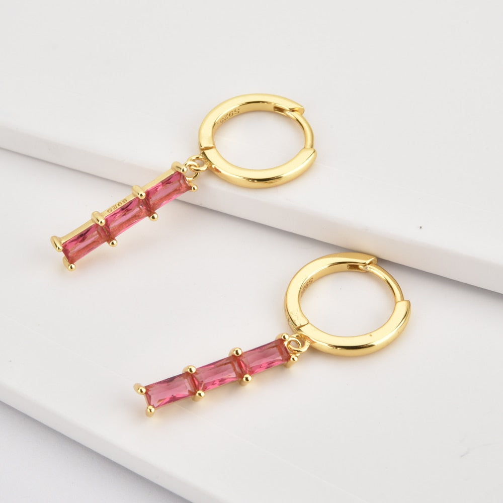 Aros Long Pink Phoebe Oro