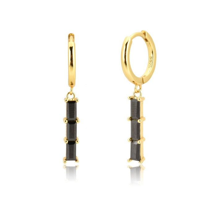 Aros Long Black Phoebe Oro