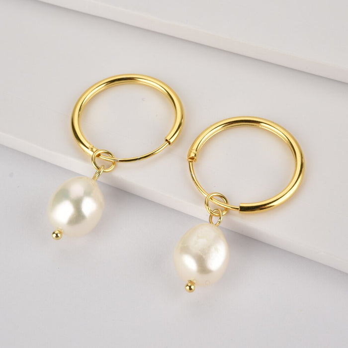 Orecchini Perla Oro