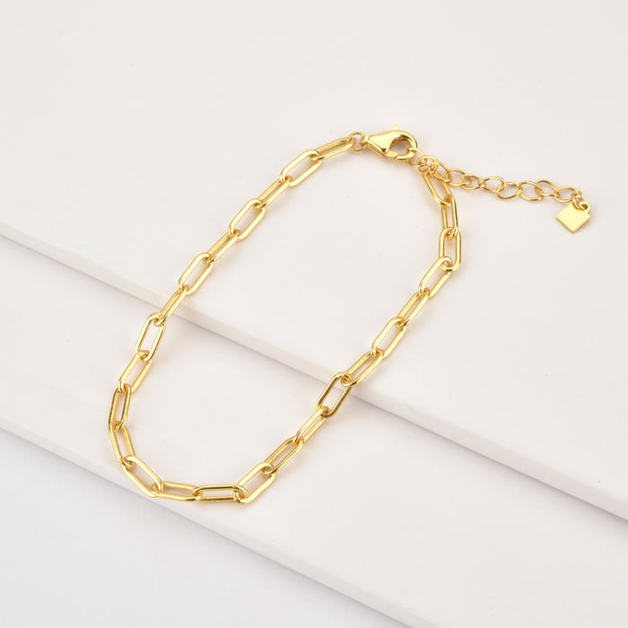 Gold Link Bracelet 
