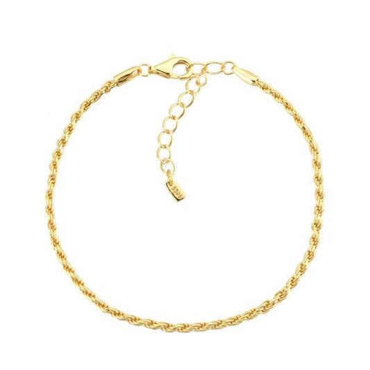Gold Cord Bracelet 