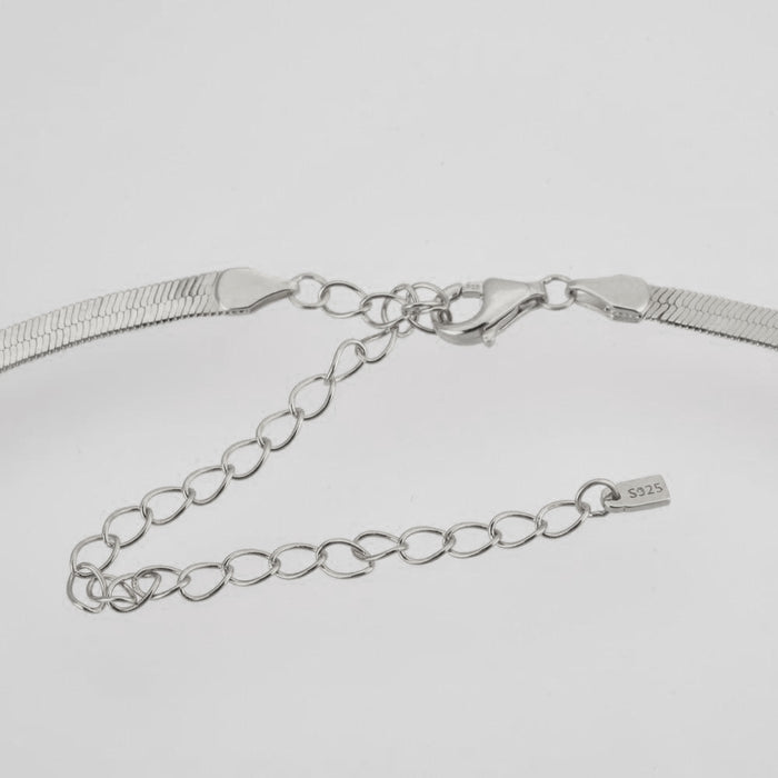 Silver Snake Chain Bracelet 