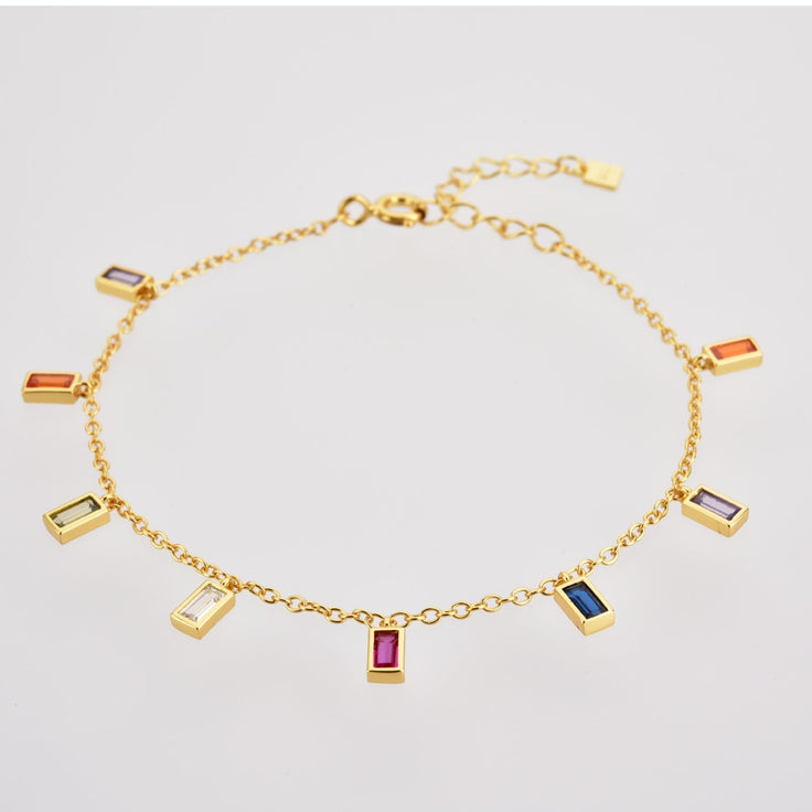 Phoebe Colors Gold Bracelet 