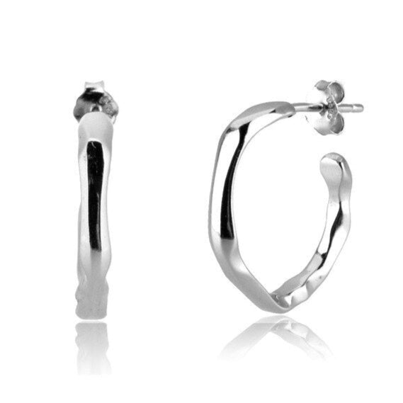 Aros Irregular Plata
