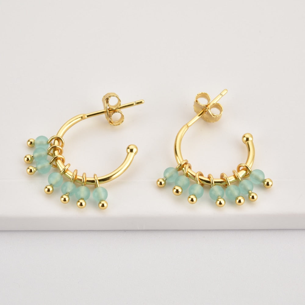 Candy Light Blue Hoops 