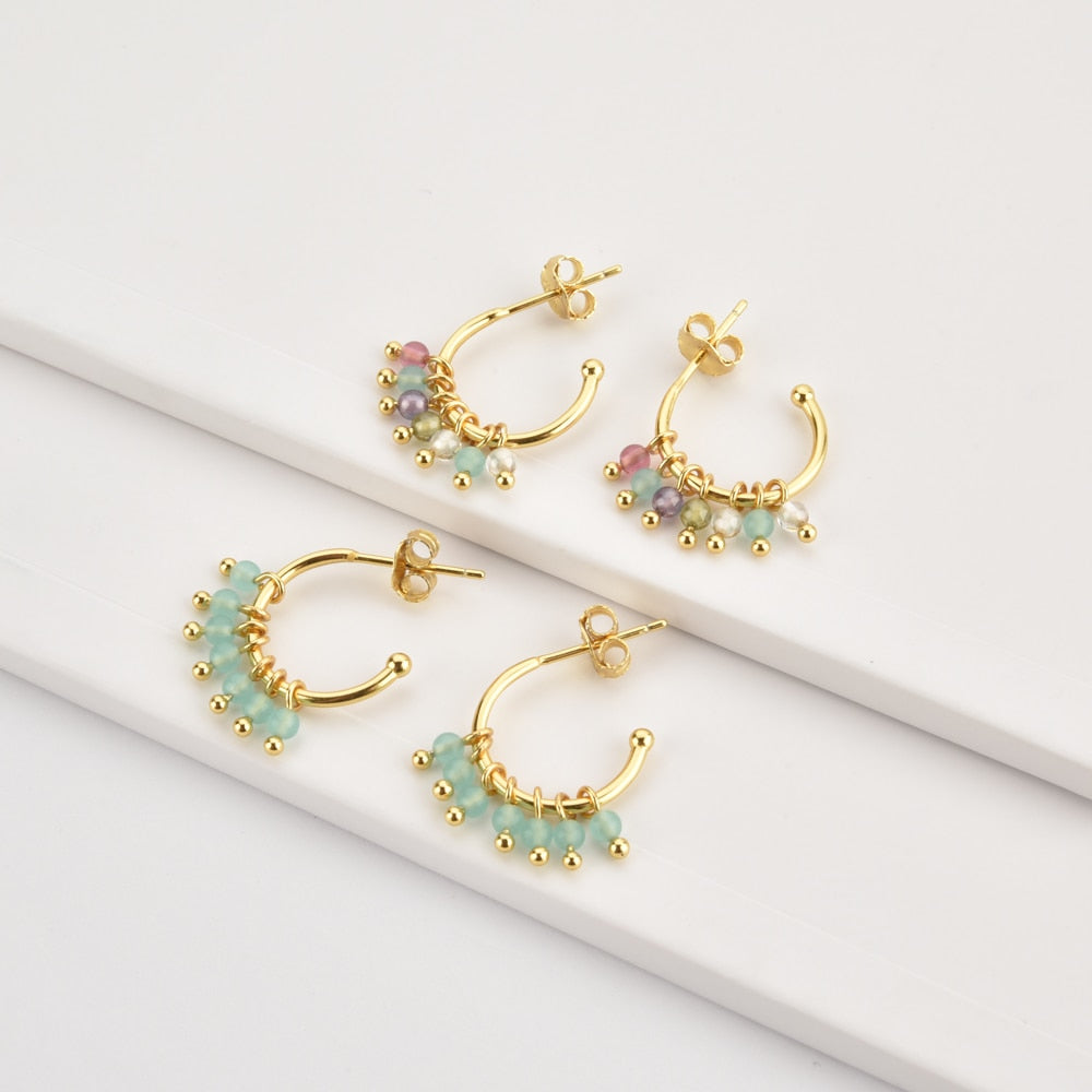 Candy Light Blue Hoops 