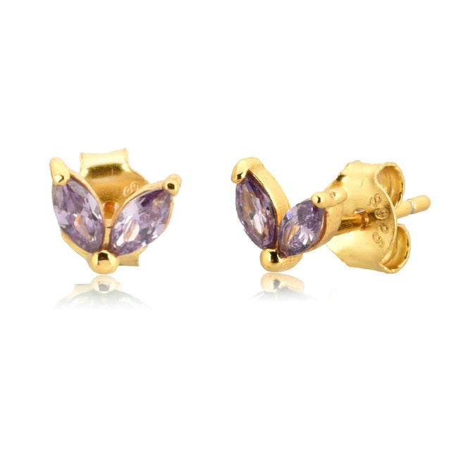 Orecchini Blossom Lilla Oro