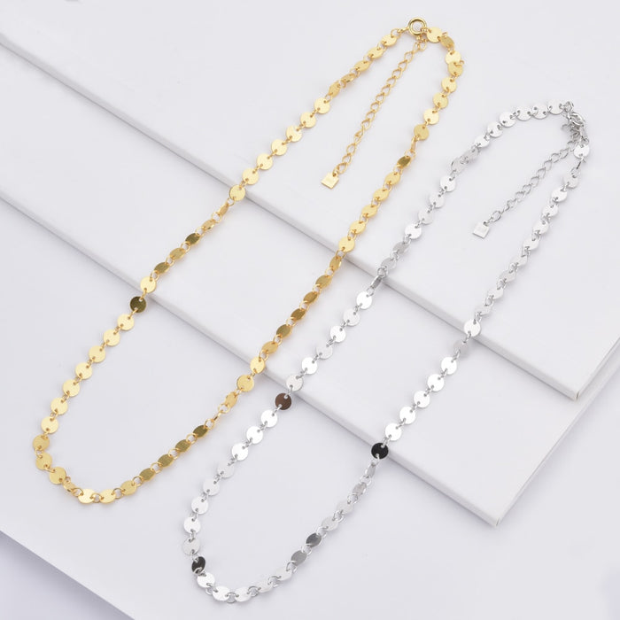 Choker Coins Silver 