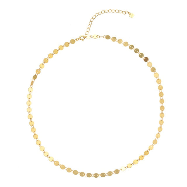 Choker Coins Oro