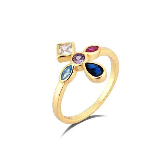 Gold Briseis Ring 