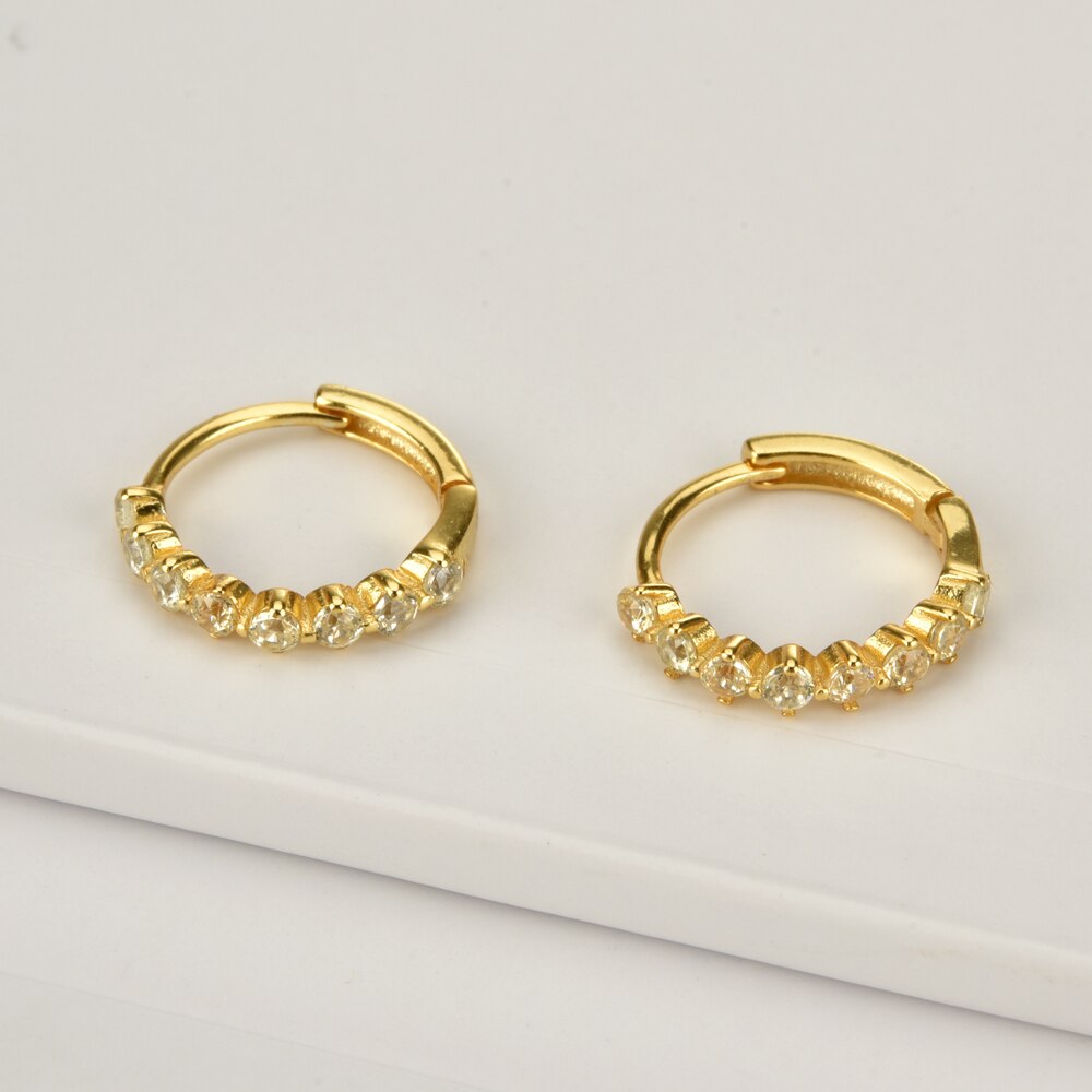Iria White Gold Earrings 