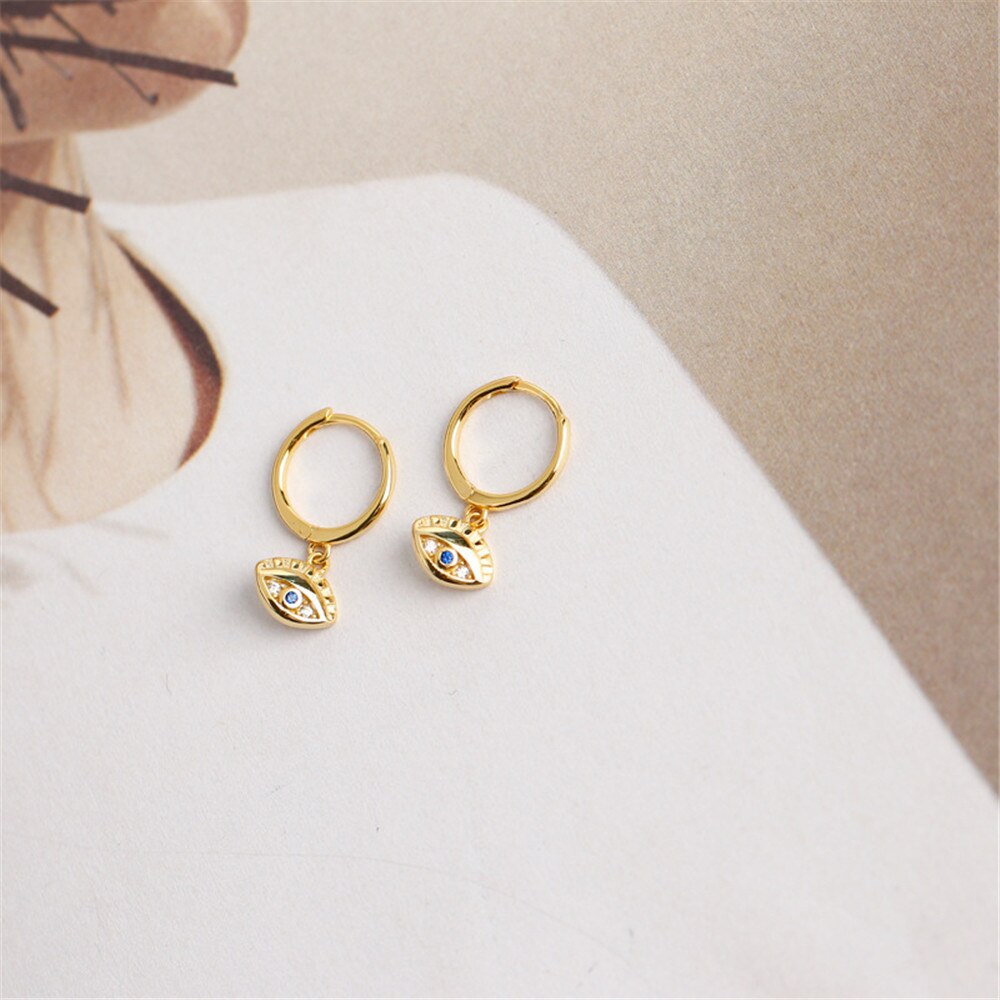 Occhio Gold Hoops 