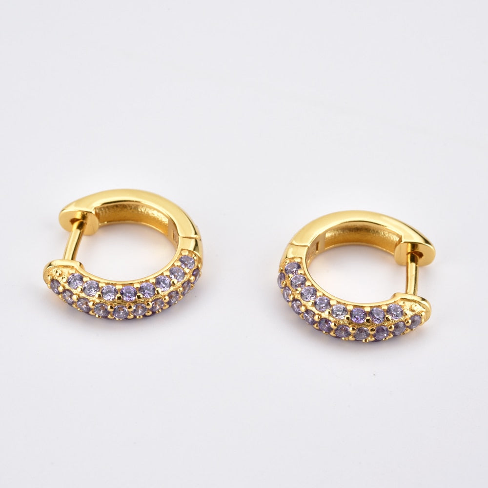 Lilac Meiga Earrings 